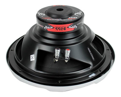 Boss Chaos 12" 1400 Watt Power Subwoofer 4 Ohm and 12" Sealed Sub Box Enclosure