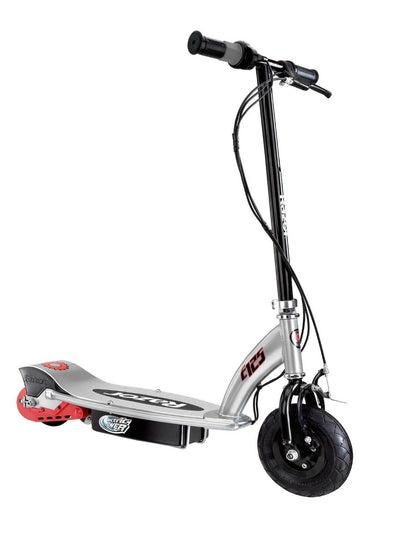 Razor E125 Kids Motorized 24V Electric Ride-On Scooter w/ Youth Helmet, Black
