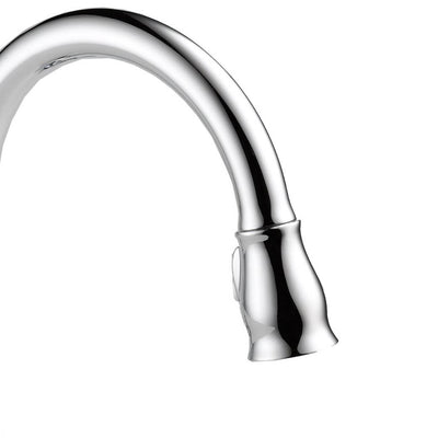 Delta Single Handle Pull-Down Leland Kitchen Sink Faucet, Chrome (Open Box)