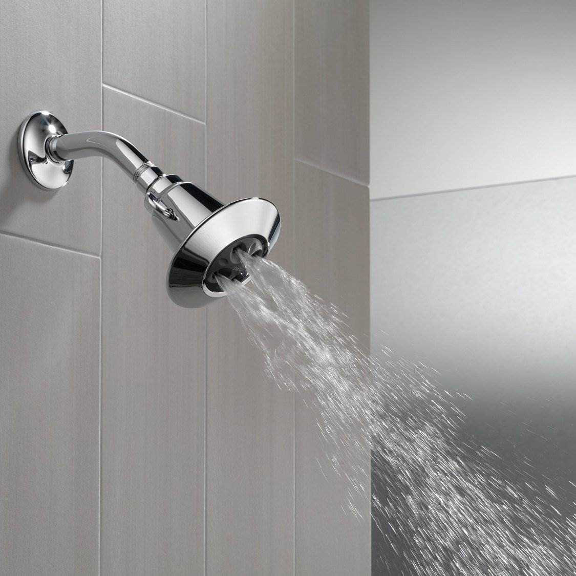 Delta Adjustable H2OKinetic Water-Amplifying Shower Head | Chrome (Open Box)