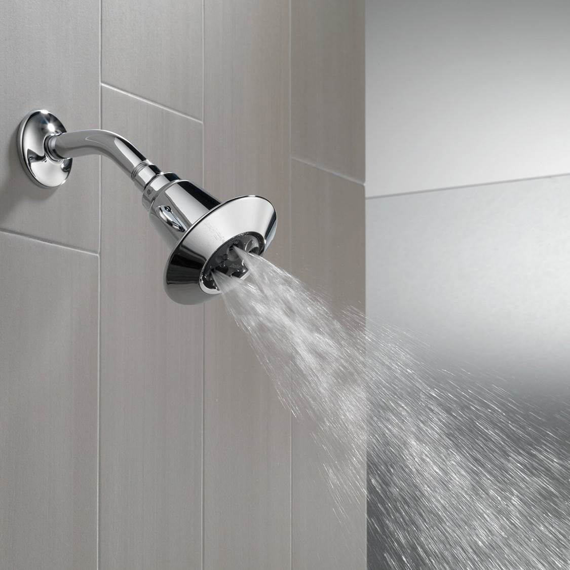 Delta Adjustable H2OKinetic Water-Amplifying Shower Head | Chrome (Open Box)