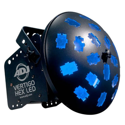 American DJ Vertigo HEX LED 12W Mutli-Color Bright Light Effect Lighting Fixture - VMInnovations