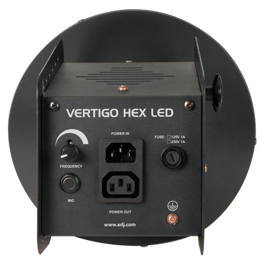American DJ Vertigo HEX LED 12W Mutli-Color Bright Light Effect Lighting Fixture - VMInnovations