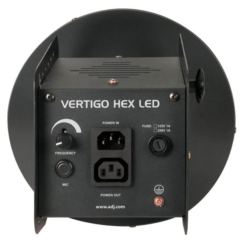 American DJ Vertigo HEX LED 12W Mutli-Color Bright Light Effect Lighting Fixture