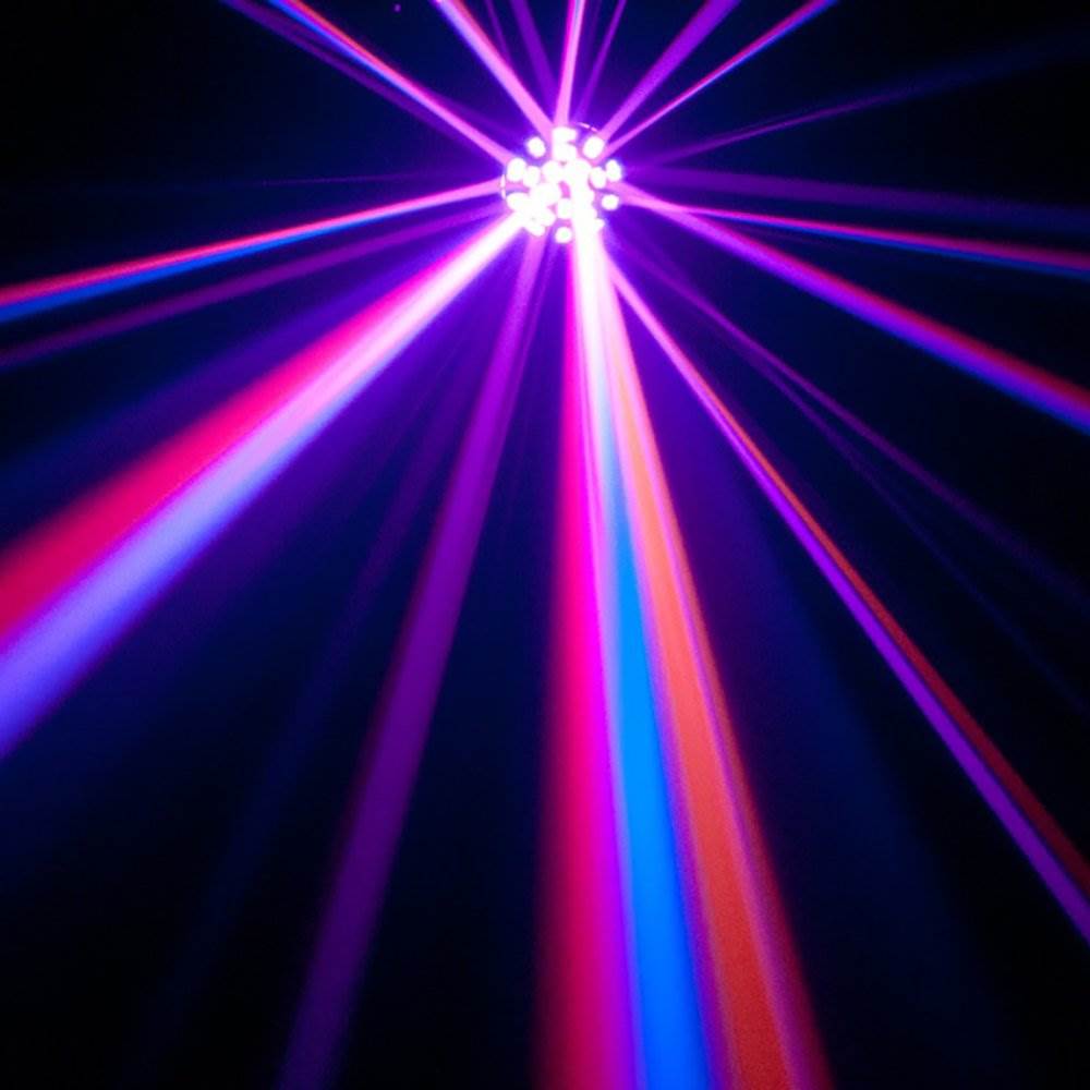 American DJ Vertigo HEX LED 12W Mutli-Color Bright Light Effect Lighting Fixture - VMInnovations