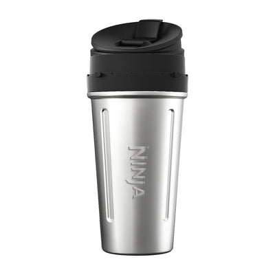 Ninja 24-Ounce Stainless Steel Nutri Ninja Cup with Sip & Seal Lid (Open Box)