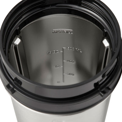 Ninja 24-Ounce Stainless Steel Nutri Ninja Cup with Sip & Seal Lid (Open Box)