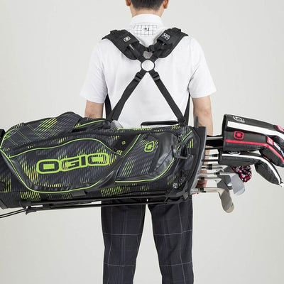 Ogio Silencer Stand Protective & Quiet Golf Bag with 14-Way Top, Pewter (Used)