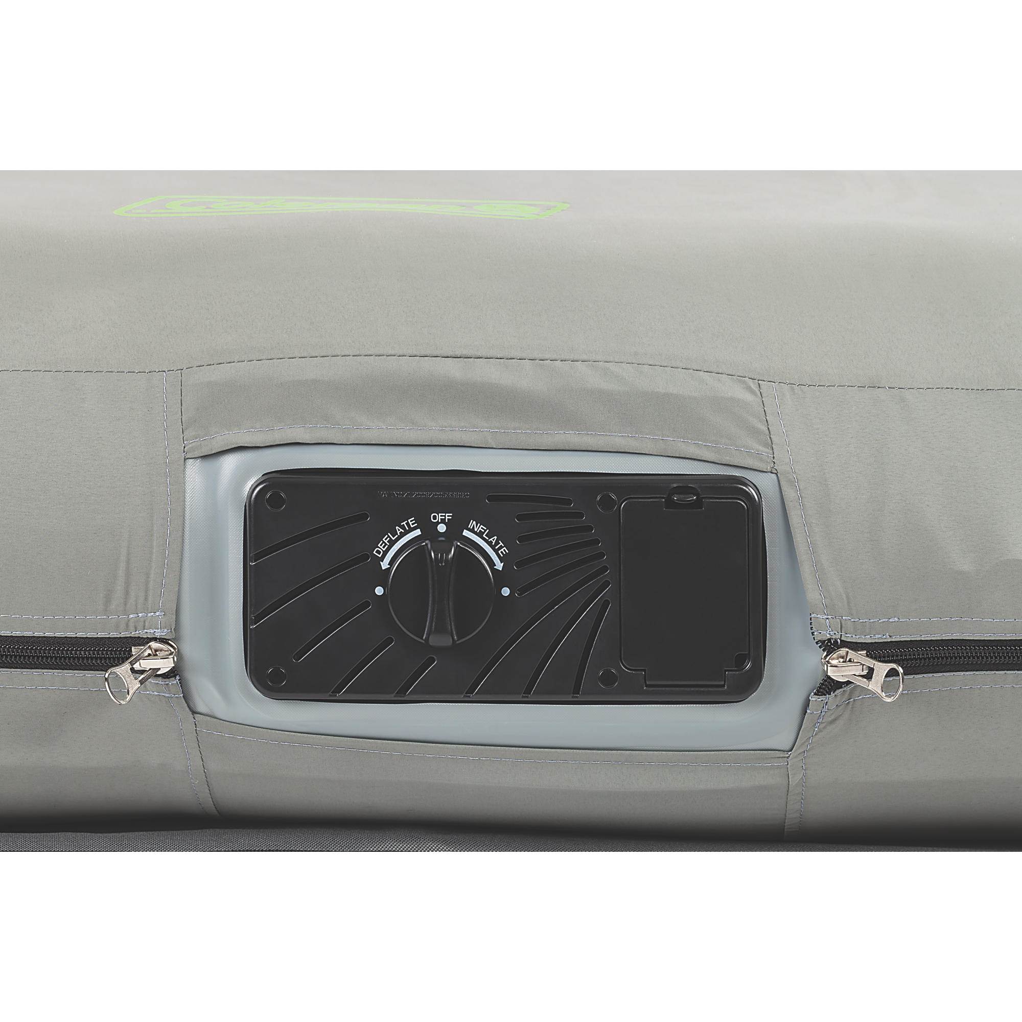 Coleman Queen Frame Airbed Cot with Side Tables and Built-In Pump (Open Box)