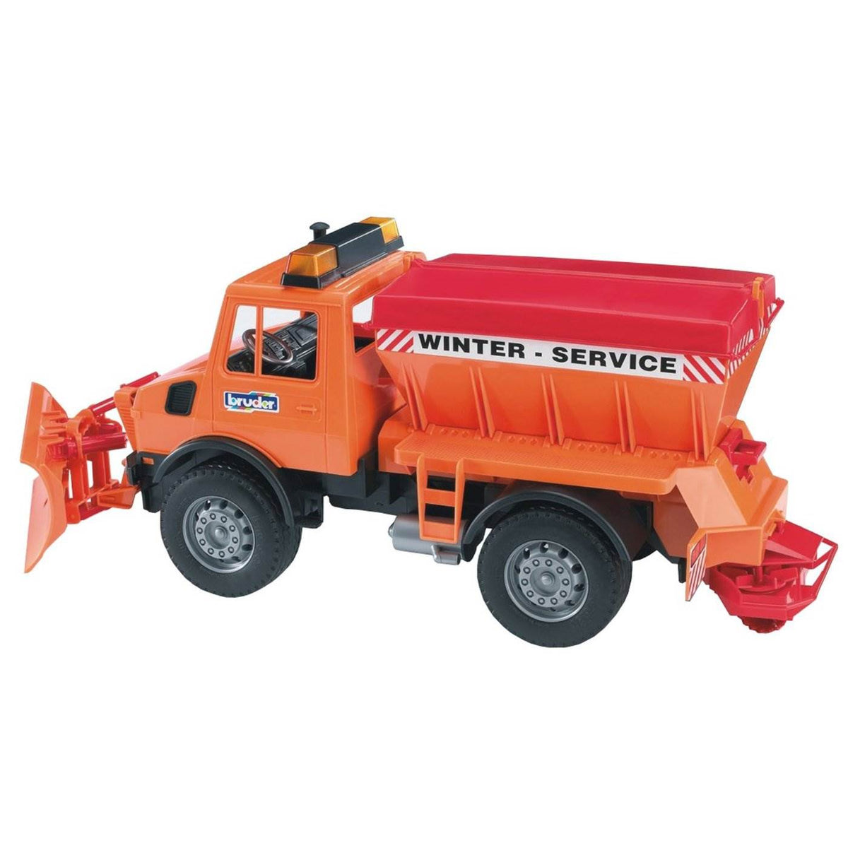 Bruder Toys MB-Unimog Fully-Functional Winter Service Snow Plow (Open Box)