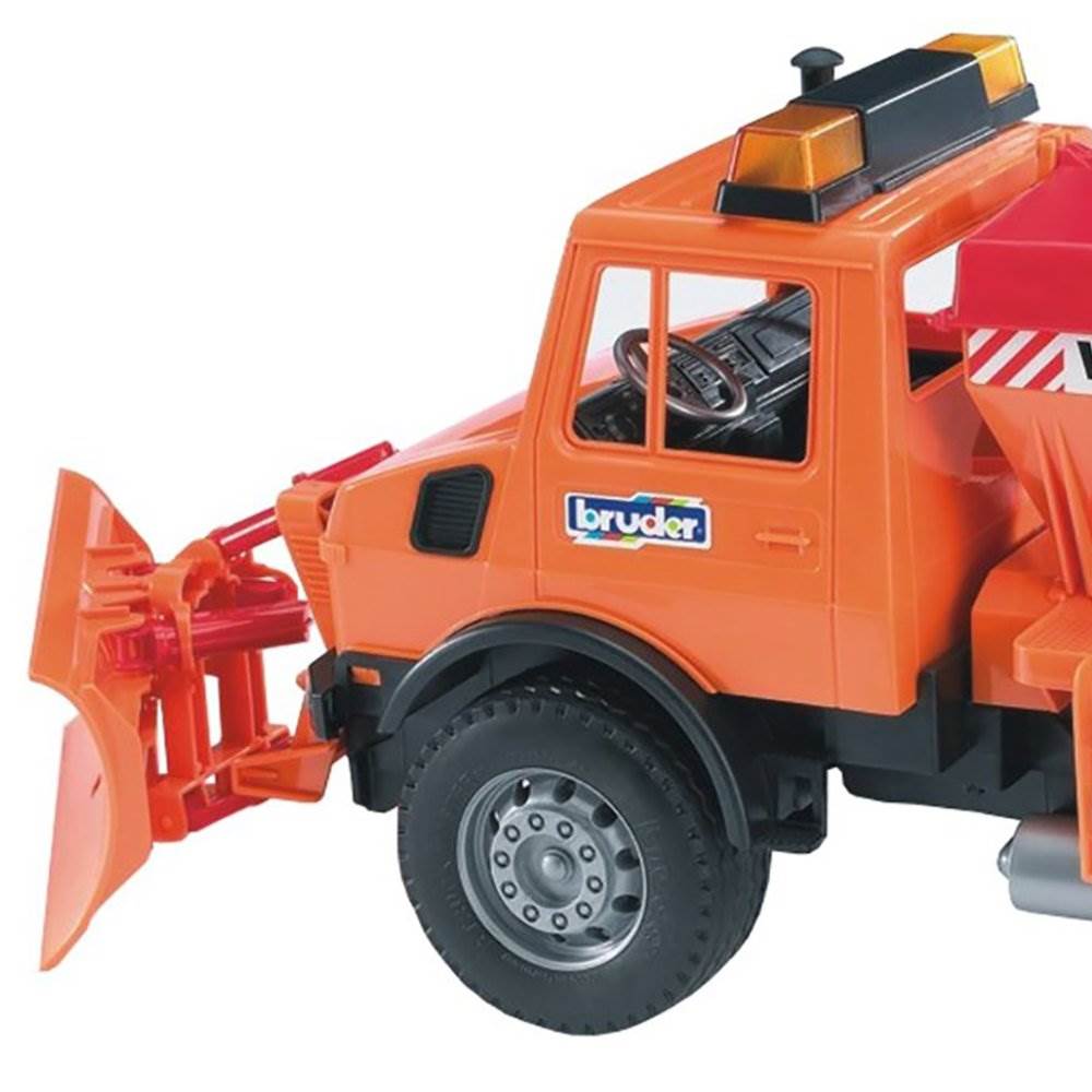 Bruder Toys MB-Unimog Fully-Functional Winter Service Snow Plow (Open Box)