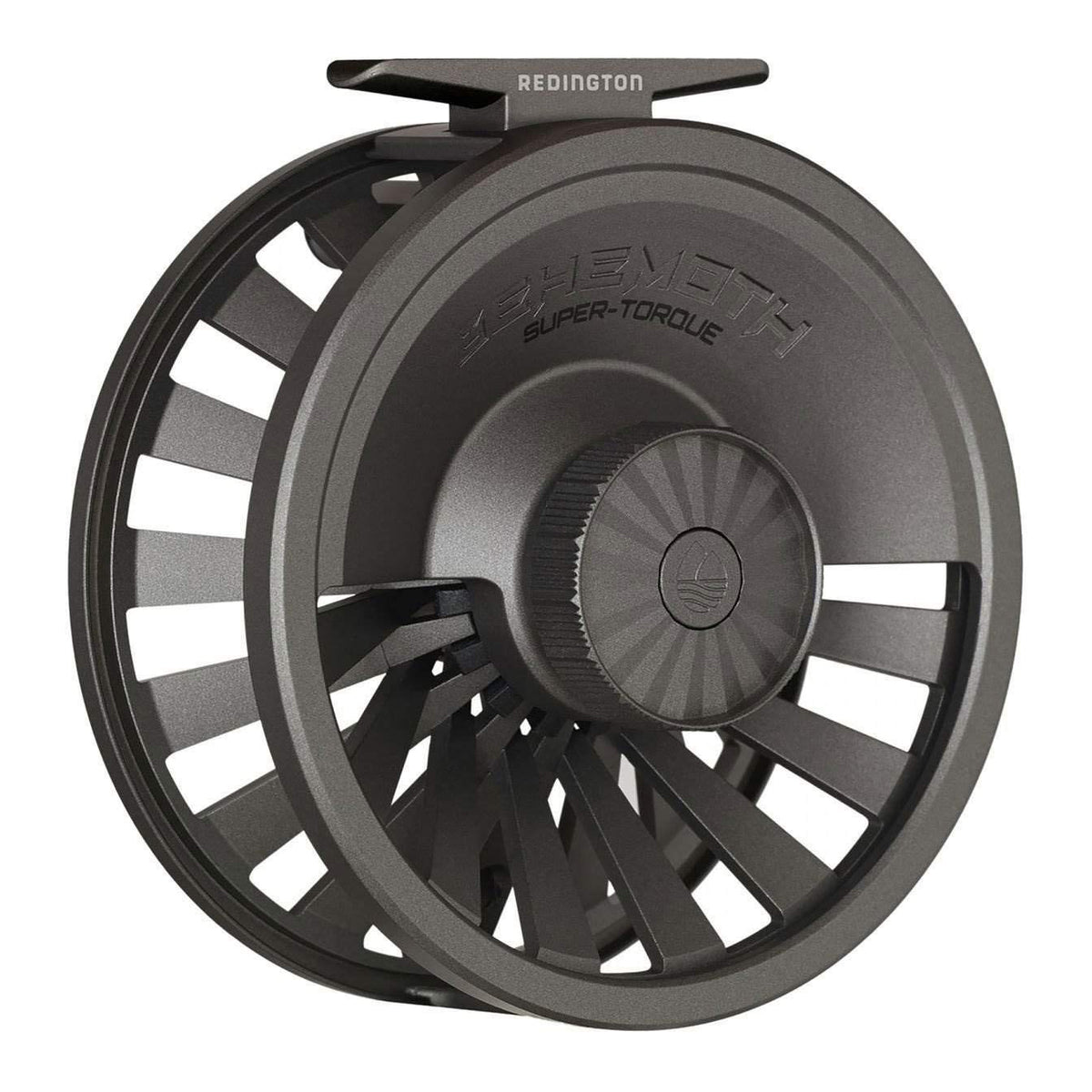 Redington Behemoth 5/6 Spool Carbon Fiber Fly Fishing Reel, Gunmetal (Open Box)