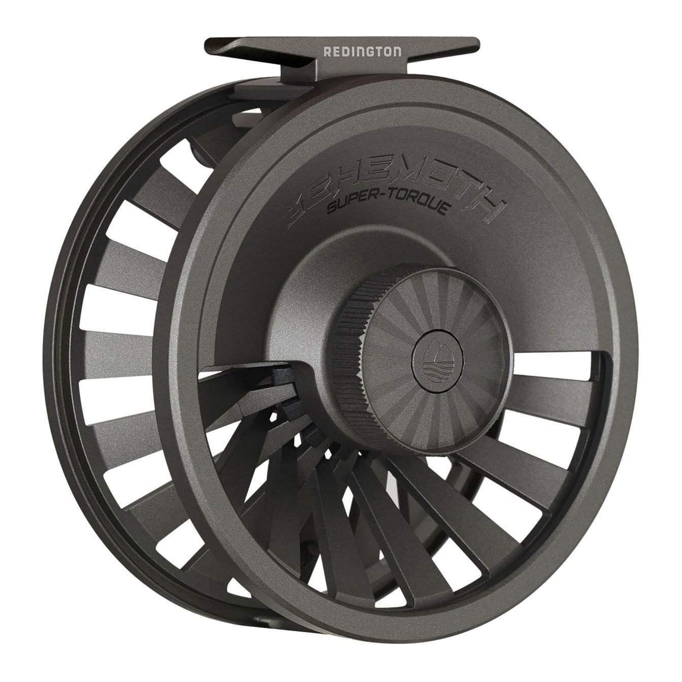 Redington Behemoth 5/6 Spool Carbon Fiber Fly Fishing Reel, Gunmetal (Open Box)