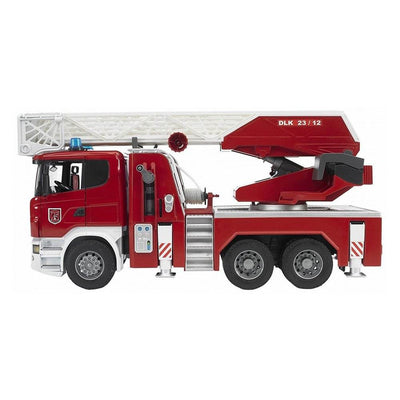 Bruder Toys Scania R-Series Fire Engine Truck with Working Water Pump (Open Box)