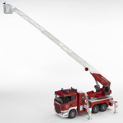 Bruder Toys Scania R-Series Fire Engine Truck with Working Water Pump (Open Box)
