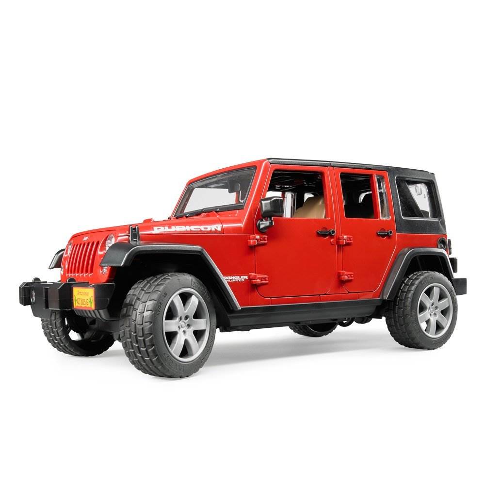 Bruder Toys Jeep Wrangler Unlimited Rubicon with Detachable Roof (Open Box)