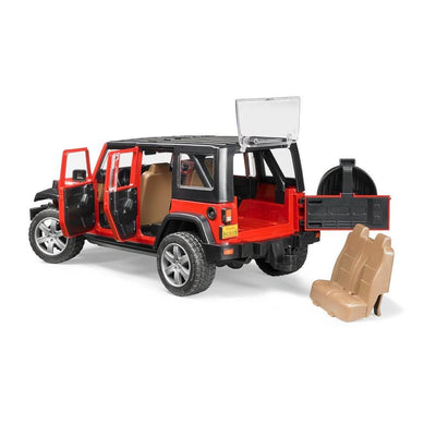 Bruder Toys Jeep Wrangler Unlimited Rubicon with Detachable Roof (Open Box)