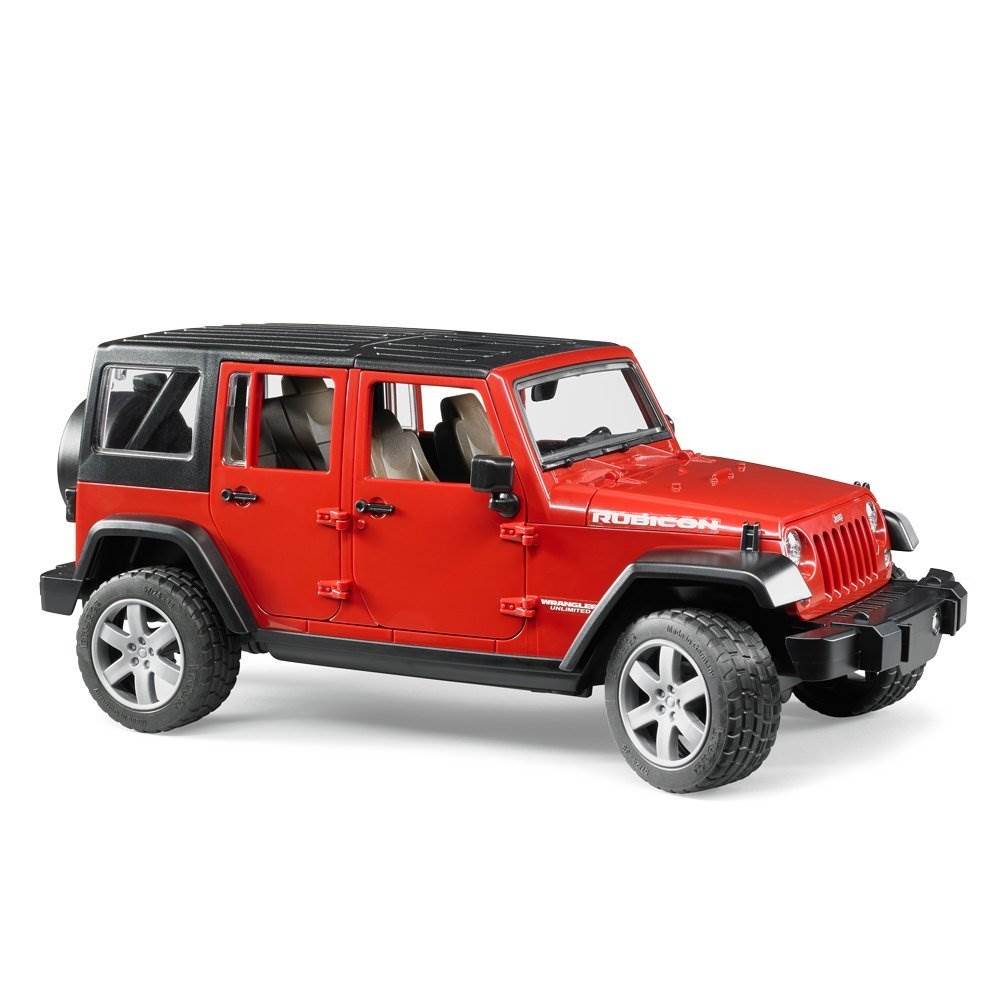 Bruder Toys Jeep Wrangler Unlimited Rubicon with Detachable Roof (Open Box)