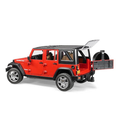 Bruder Toys Jeep Wrangler Unlimited Rubicon with Detachable Roof (Open Box)
