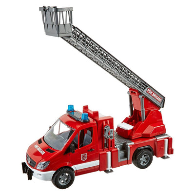 Bruder Toys Mercedes Benz Sprinter Fire Engine with Ladder/Lights (Open Box)