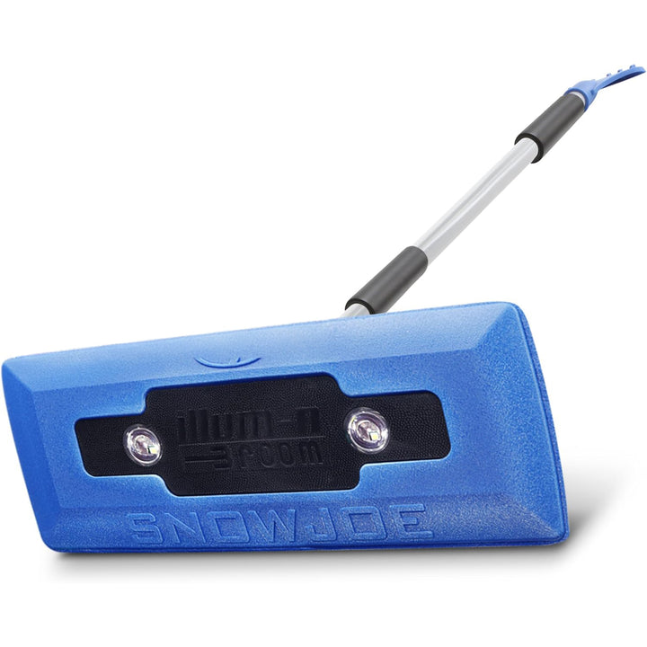 Snow Joe LED Illum n Broom LED Lighted 4 in 1 Snow Broom and Ice Scraper, SJBLZD