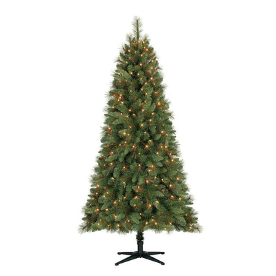 6.5 Foot Crestwood Pine Christmas Tree with Clear Lights and Stand (Open Box)