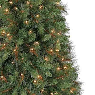 6.5 Foot Crestwood Pine Christmas Tree with Clear Lights and Stand (Open Box)
