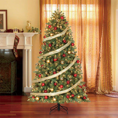 Home Heritage 7.5' Artificial Wilmington Pine Christmas Tree (Open Box)