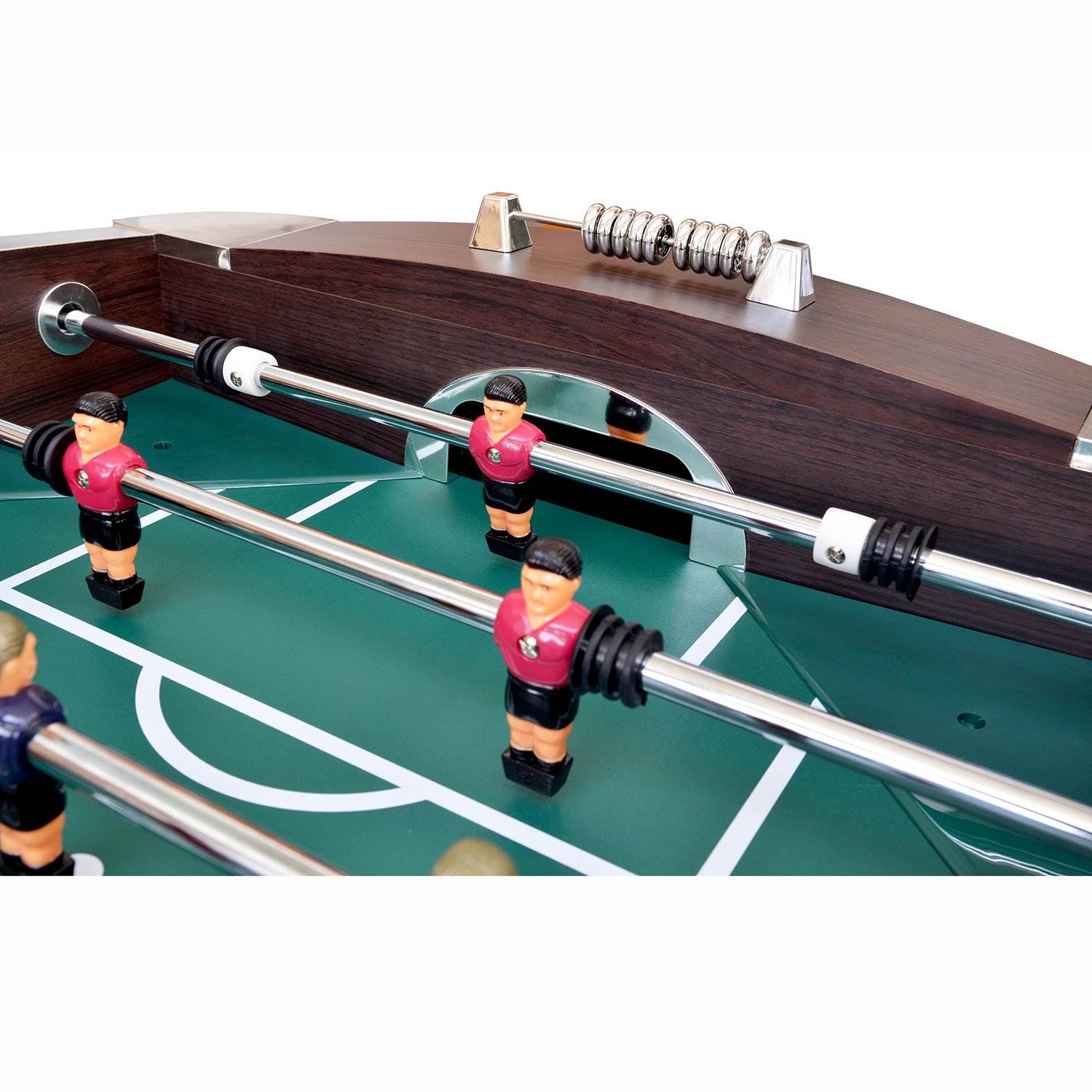 MD Sports Barrington 58" Wood Gameroom Foosball Table w/ Accessories (Open Box)