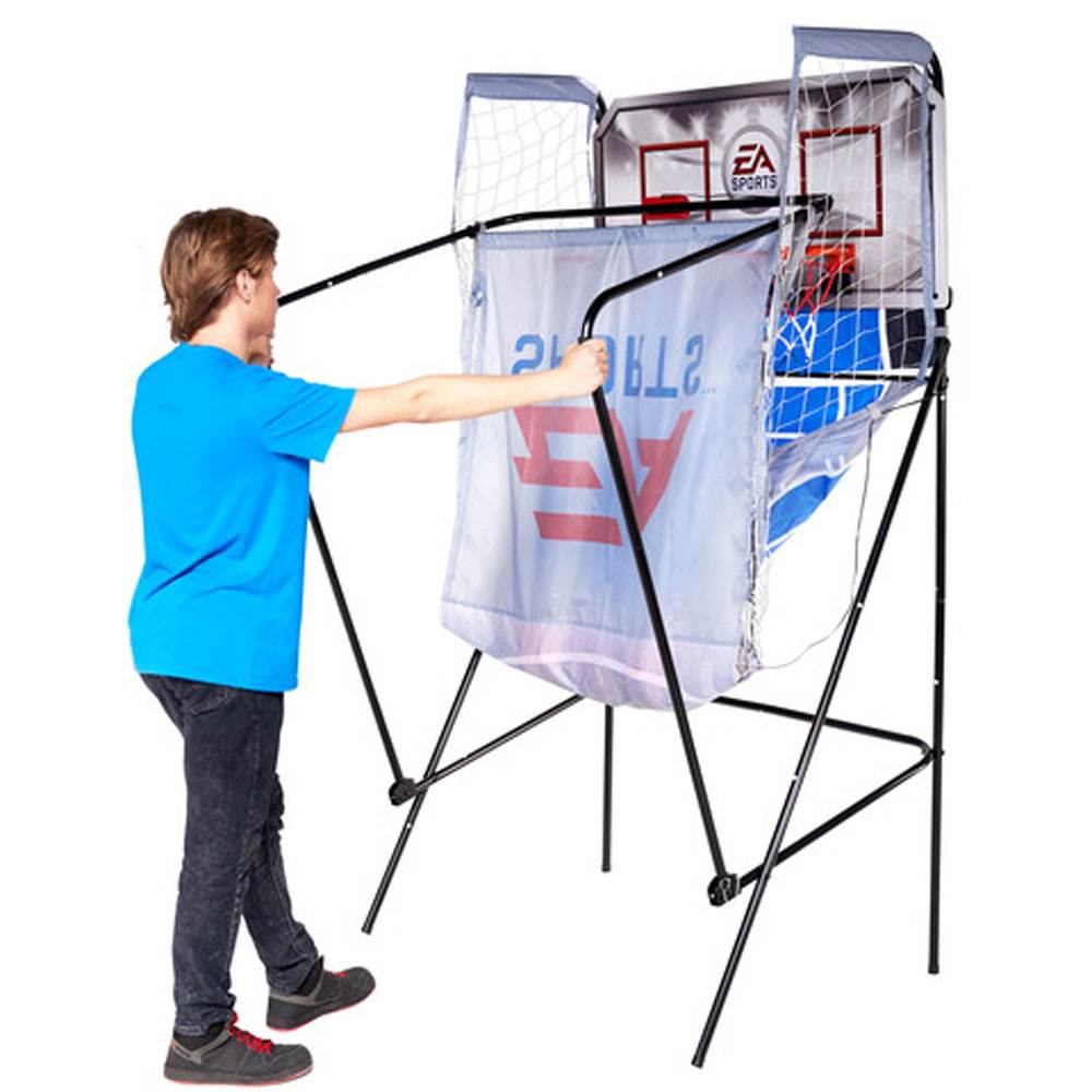 EA Sports 2 Player Indoor Basketball Arcade Game + Electronic Scoreboard (Used)