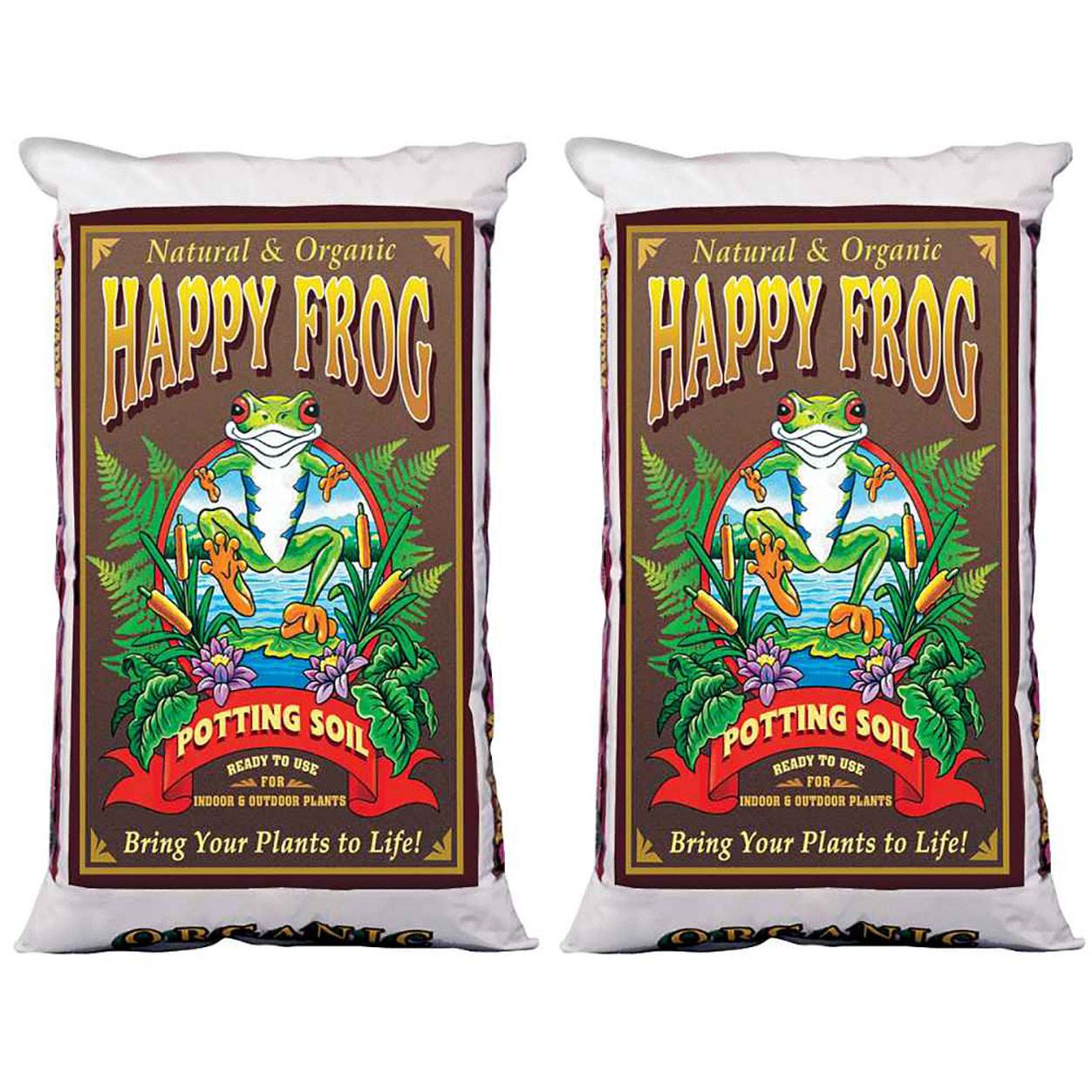 FoxFarm Happy Frog Nutrient Rich Rapid Growth Potting Soil, 4 Cu Feet | FX14081 - VMInnovations