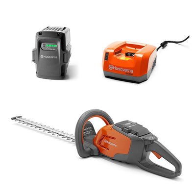 Husqvarna Hedge Trimmer + 36-Volt 2.1 Ah Lithium-Ion Battery + Battery Charger