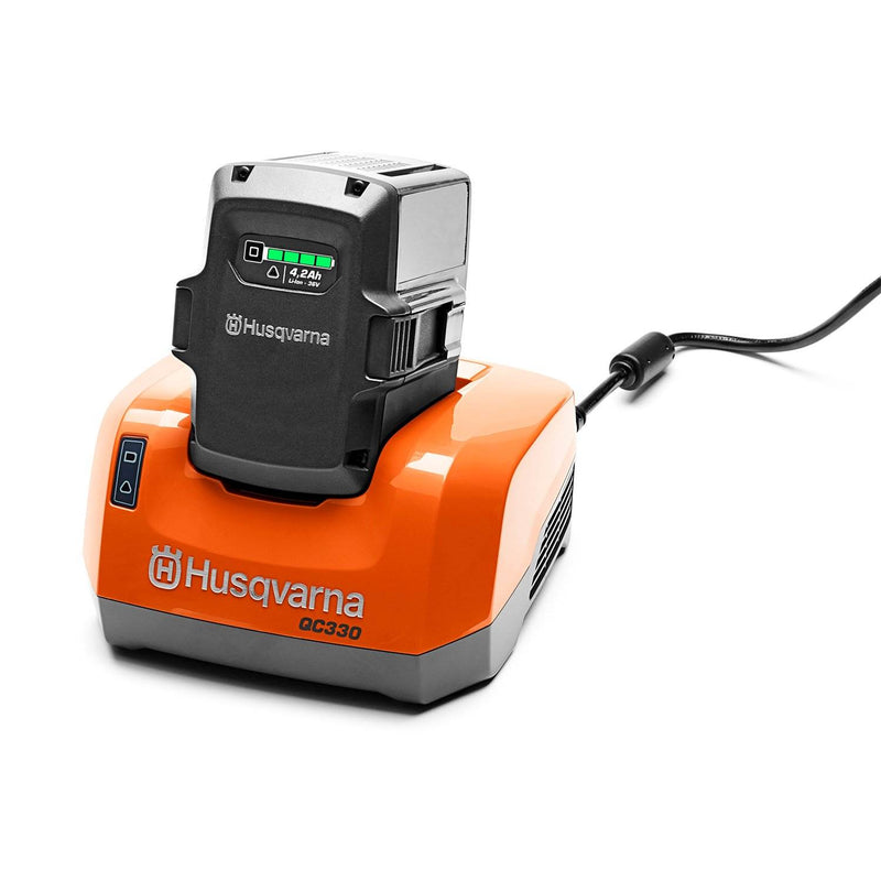 Husqvarna Hedge Trimmer + 36-Volt 4.2 Ah Lithium-Ion Battery + Battery Charger