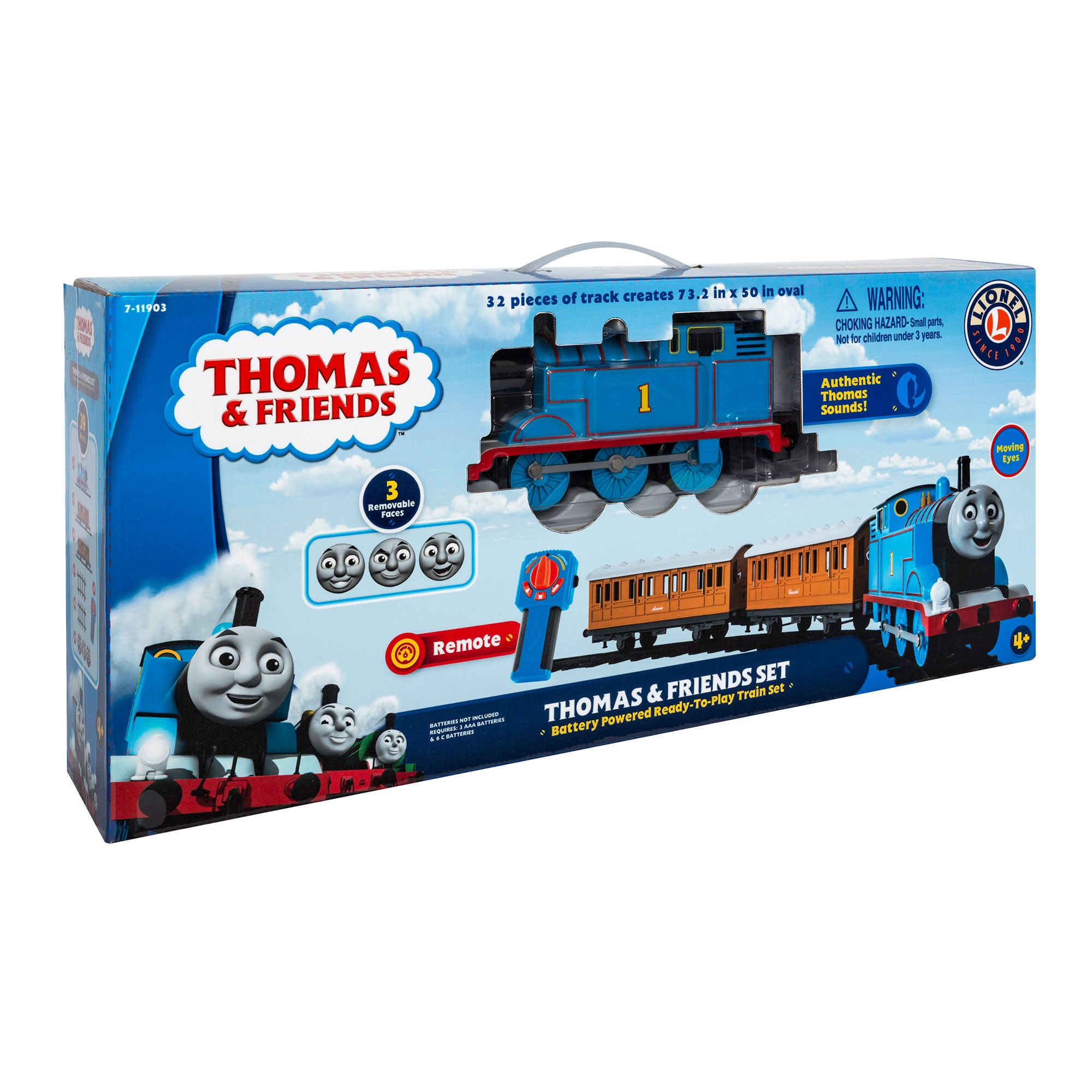 Lionel 711903 Remote Control Thomas and Friends Ready to Play Train Track Set