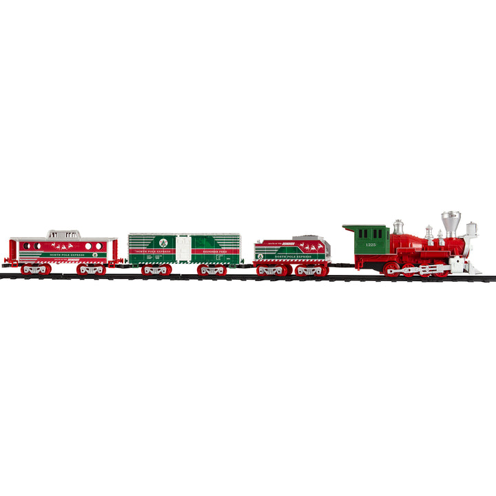 Lionel Trains North Pole Express Train 29 Pc Set with Smoke Effect (Open Box)