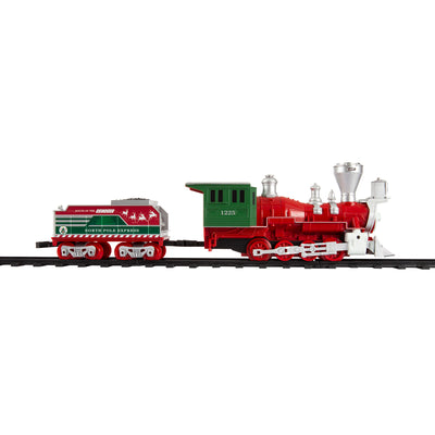 Lionel Trains North Pole Express Holiday Train 29 Piece Set with Smoke Effect - VMInnovations