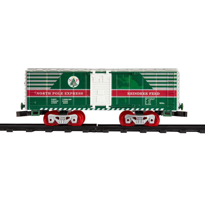 Lionel Trains North Pole Express Holiday Train 29 Piece Set with Smoke Effect