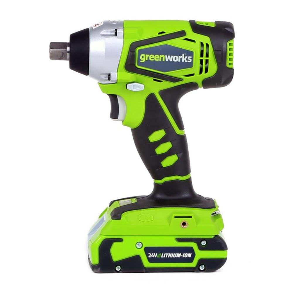 Greenworks 24V Cordless Impact Wrench with LED Light, Tool Only (Open Box)