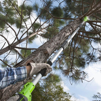 Greenworks G-MAX 40V 8" Cordless Extendable Pole Saw (without Battery)(Open Box)