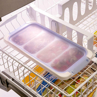 PrepWorks PKS-725 Dishwasher Safe 1 Cup 4 Serving Food Storage Freezer Pod Tray