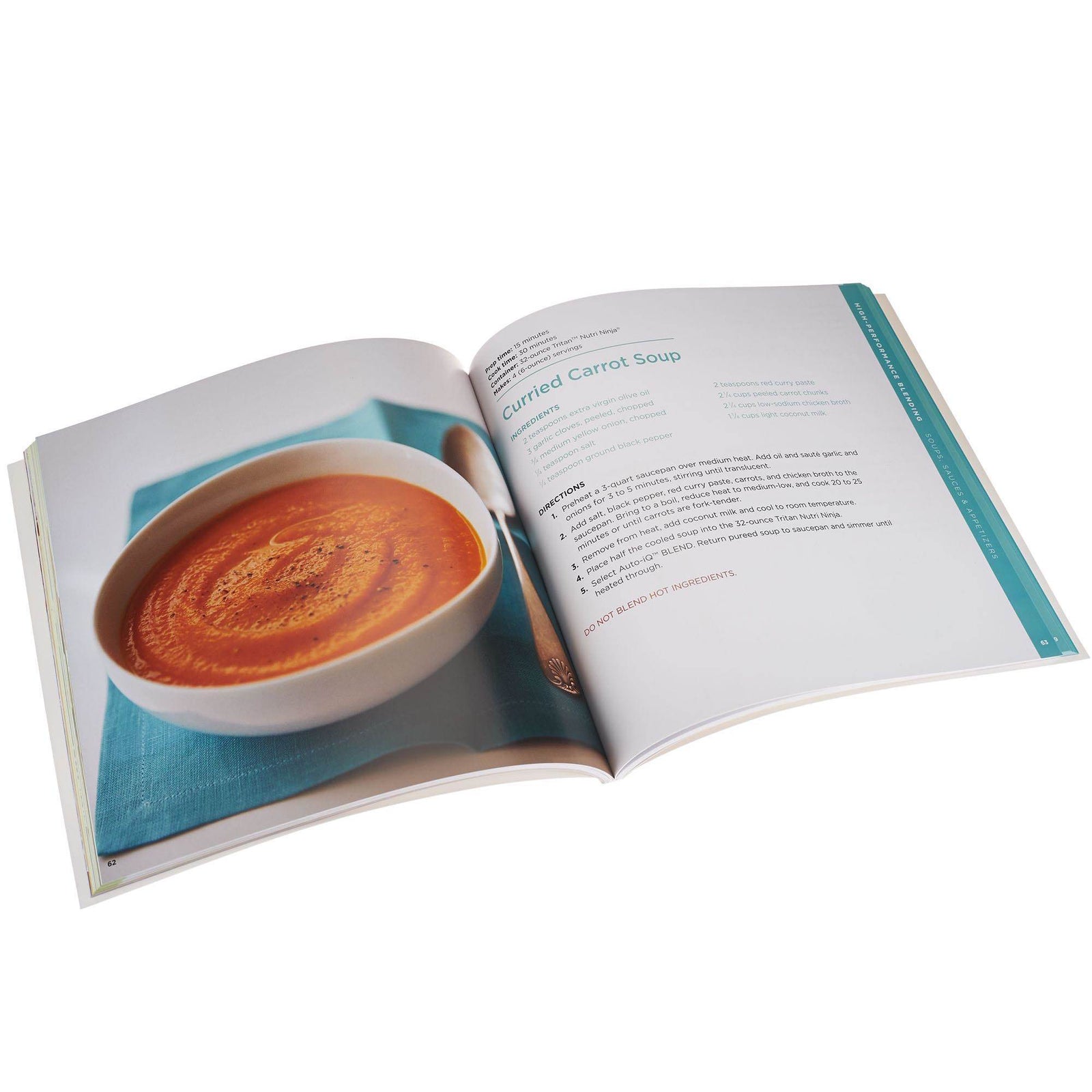 SharkNinja Smooth Sipping 100 Recipe Book for BL480 & BL490 Series IQ Blenders - VMInnovations