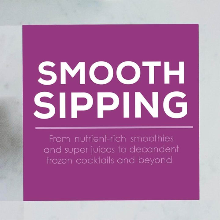 SharkNinja Smooth Sipping 100 Recipe Book for BL480 & BL490 Series IQ Blenders