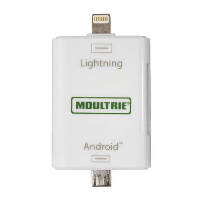 Moultrie Smart Phone SD All File Format Card Reader for iOS Android (Open Box)