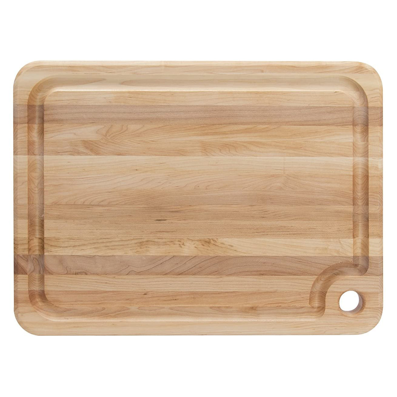John Boos Block 18 x 12" Maple Wood Cutting Board and Block Board Natural Cream