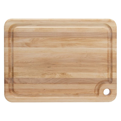 John Boos Block 18 x 12" Maple Wood Cutting Board and Block Board Natural Cream