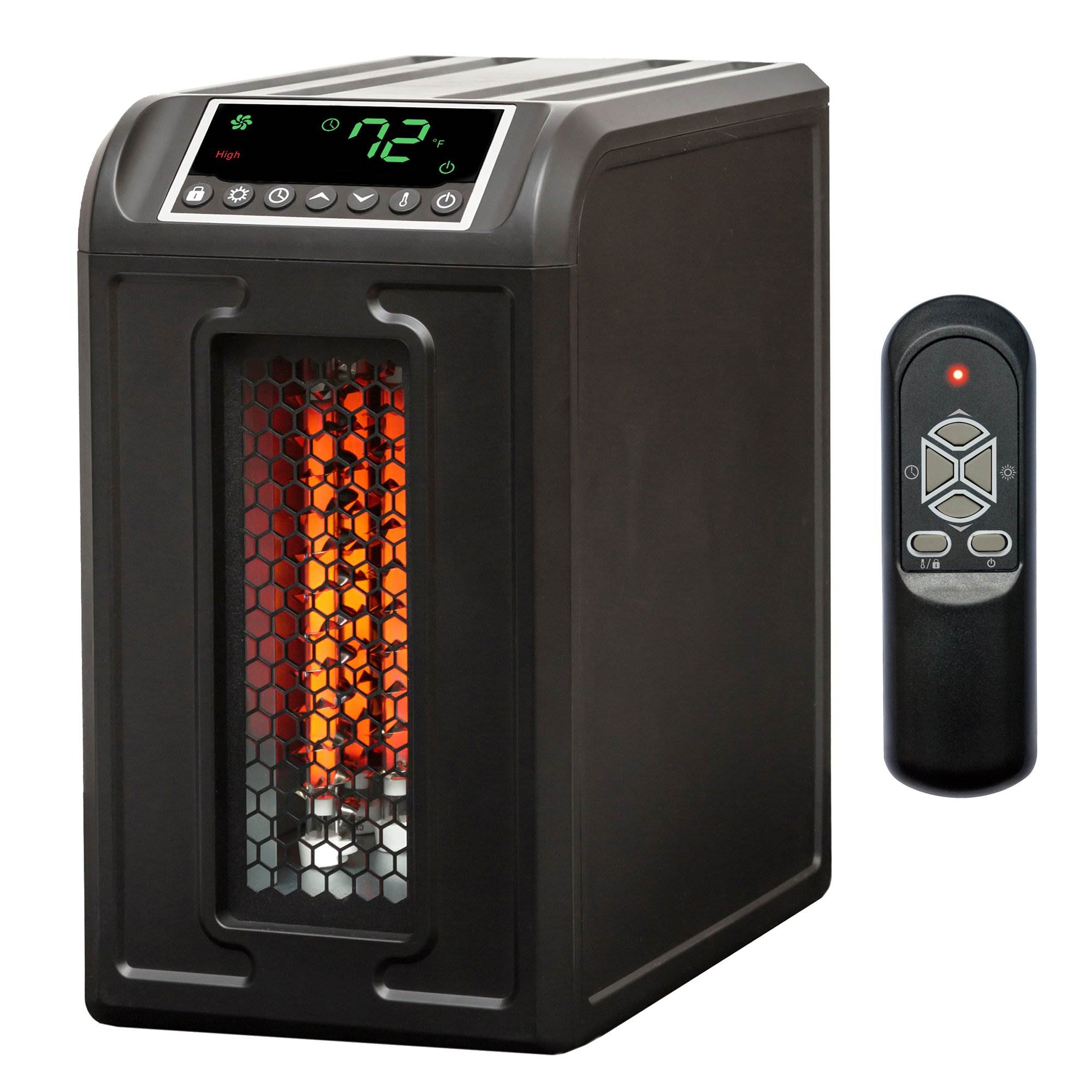 LifeSmart 3 Element 1500W Quartz Infrared Electric Portable Room Space Heater (For Parts)