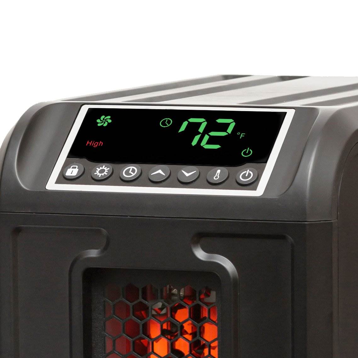 LifeSmart 3 Element 1500W Quartz Infrared Electric Portable Room Space Heater (For Parts)
