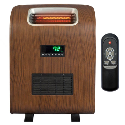 Lifesmart Watt Slim Compact Portable Infrared Quartz Electric Heater (Open Box)