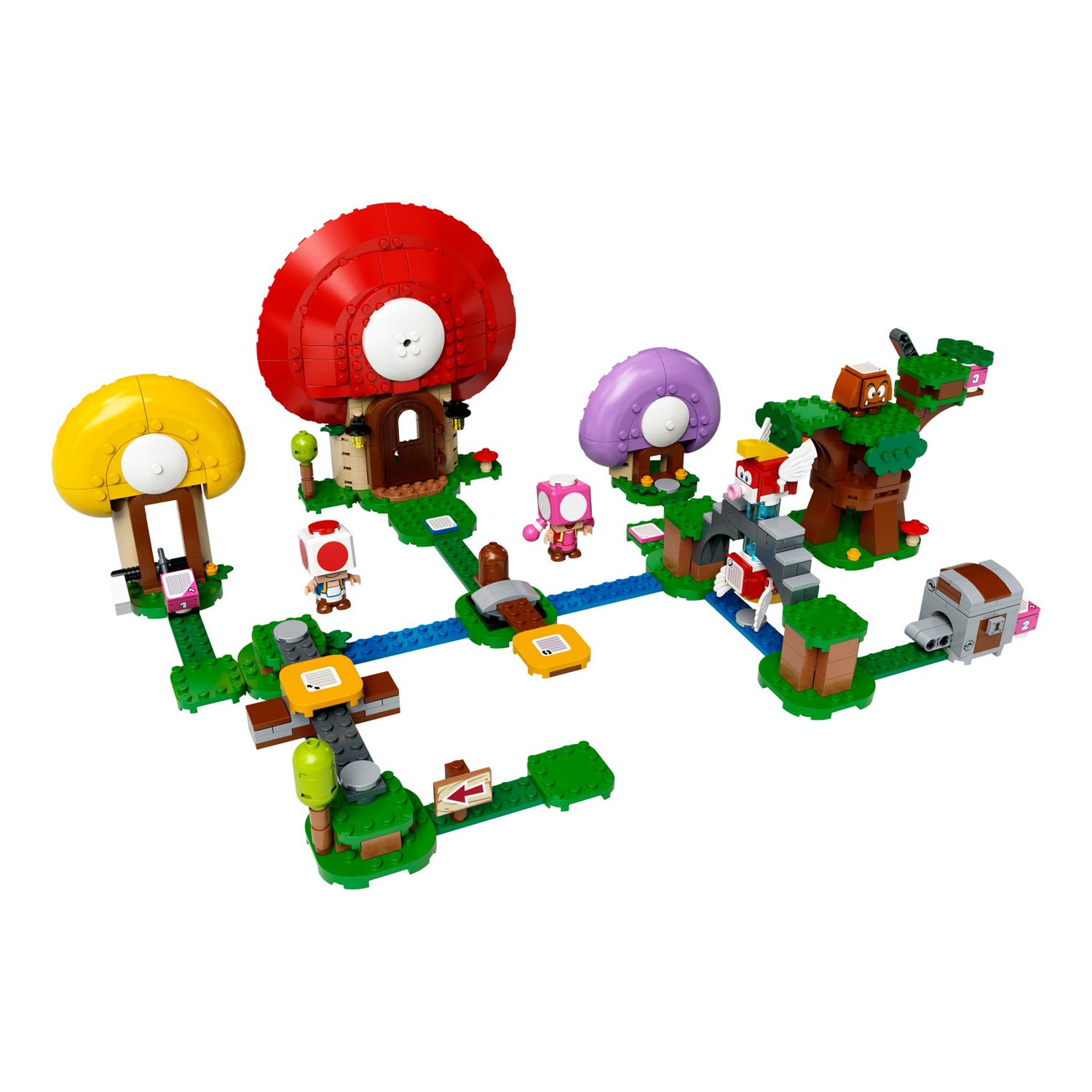 LEGO 71368 Super Mario Toad's Treasure Hunt Expansion Set Building Kit Playset