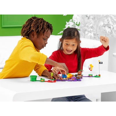 LEGO 71383 Super Mario Wiggler’s Poison Swamp 374 Piece Block Expansion Set